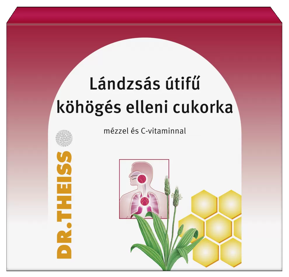 Mikszáth Gyógyszertár - Dr theiss lándzsás útifű cukorka 50g tl1920