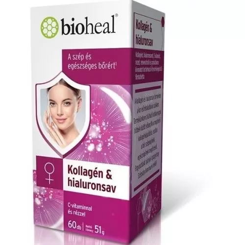 Mikszáth Gyógyszertár - Bioheal kollagen hialuronsav filmtabletta 60x