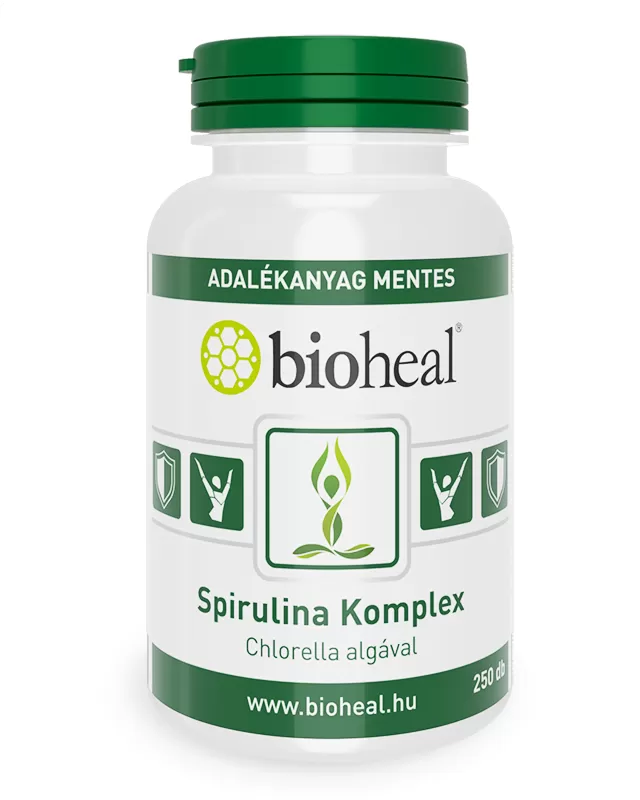 Mikszáth Gyógyszertár - Bioheal spirulina komplex chorella algával 250x