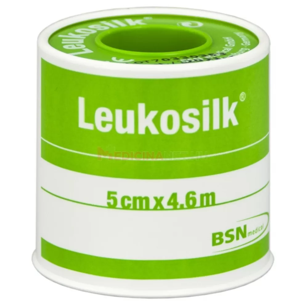 Mikszáth Gyógyszertár - Leukosilk ragtapasz 4,6m x 5cm 1x
