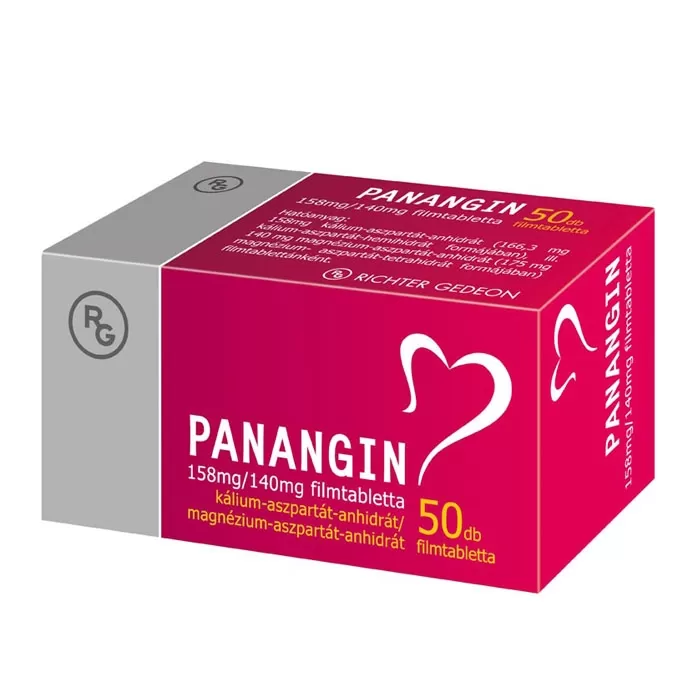 Mikszáth Gyógyszertár - Panangin 158mg/140mg filmtabletta  50x