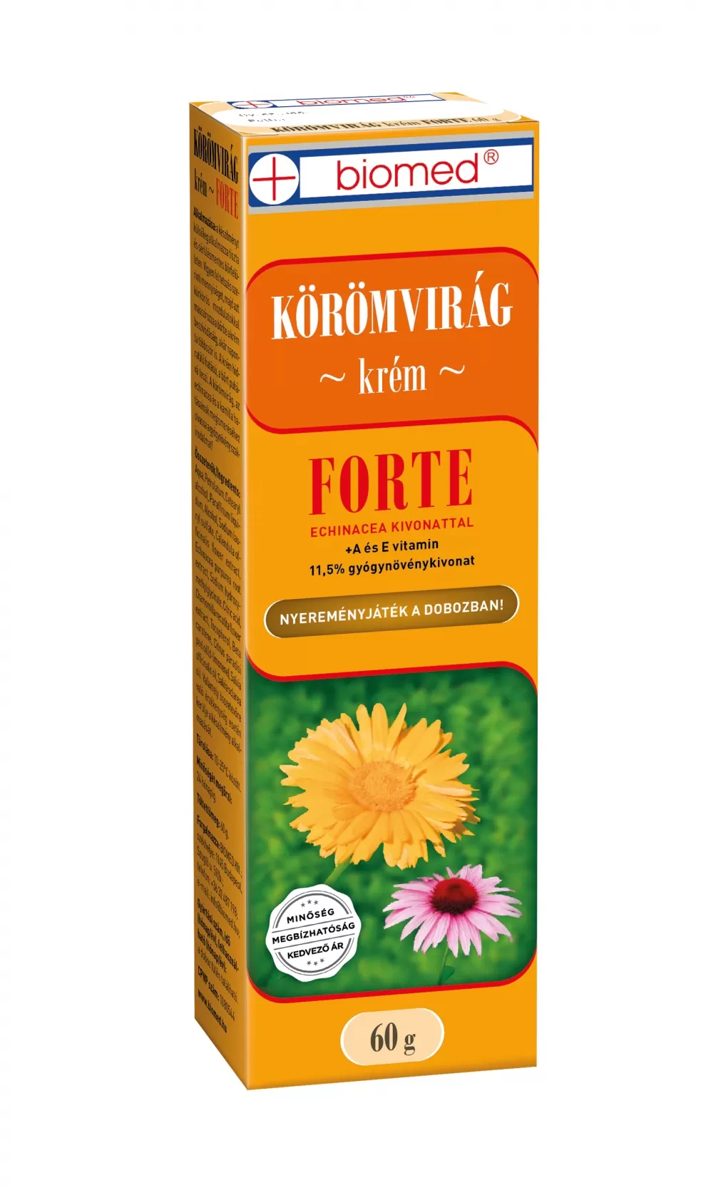 Mikszáth Gyógyszertár - Biomed körömvirág krém forte 60g