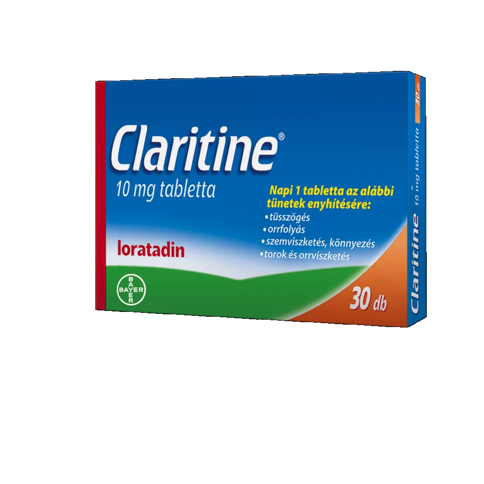Mikszáth Gyógyszertár - Claritine 10 mg tabletta 30x