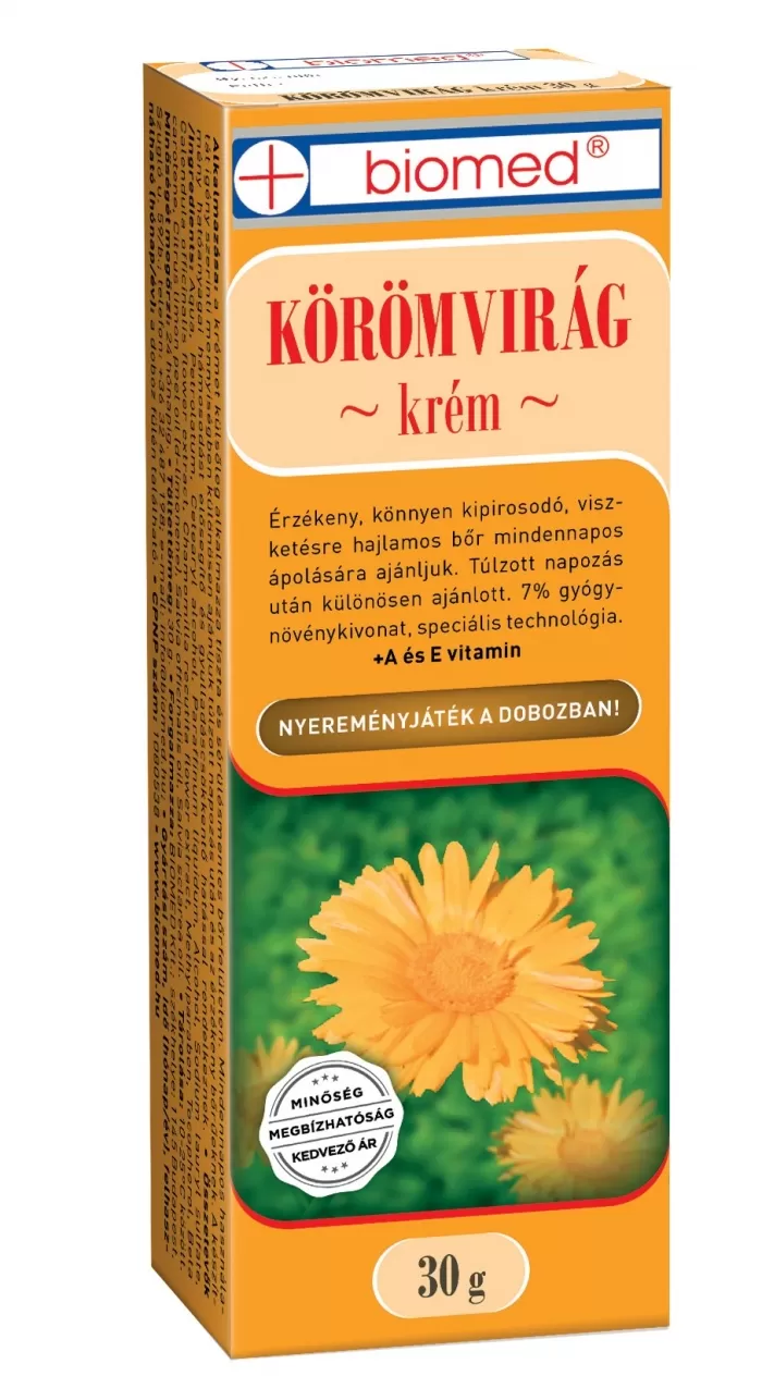 Mikszáth Gyógyszertár - Biomed körömvirág krém 1x 30g