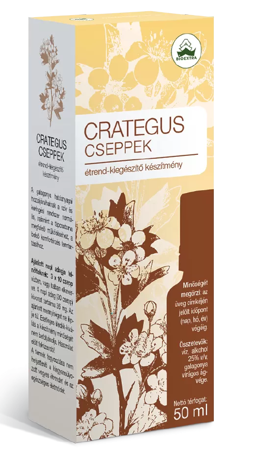 Mikszáth Gyógyszertár - Bioextra crataegus cseppek (galagonya) 50ml