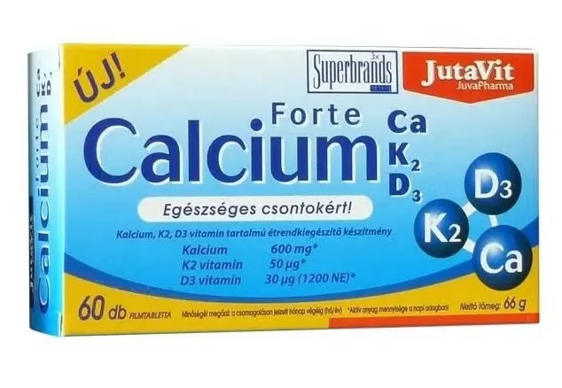 Mikszáth Gyógyszertár - Jutavit calcium forte ca/k2/d3 tabletta 60x