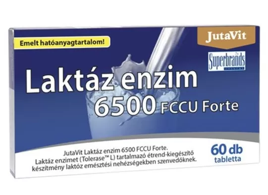 Mikszáth Gyógyszertár - Jutavit laktáz enzim 6500 fccu forte tabletta 60x