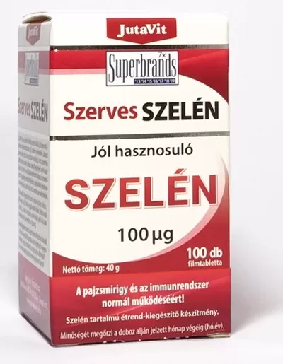 Mikszáth Gyógyszertár - Jutavit szerves szelén filmtabletta 100x