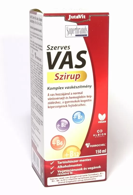 Mikszáth Gyógyszertár - Jutavit szerves vas szirup 150ml