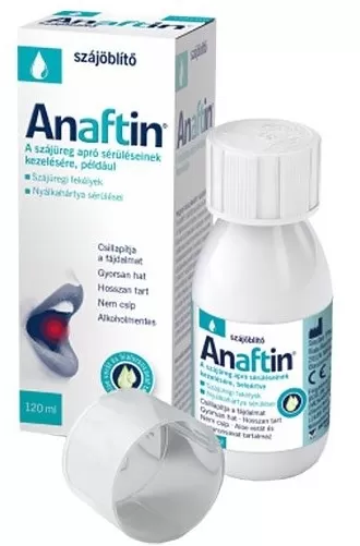 Mikszáth Gyógyszertár - Anaftin 3% szájöblítő 120ml