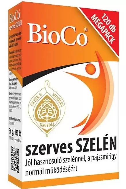 Mikszáth Gyógyszertár - Bioco szerves szelén tabletta 120x