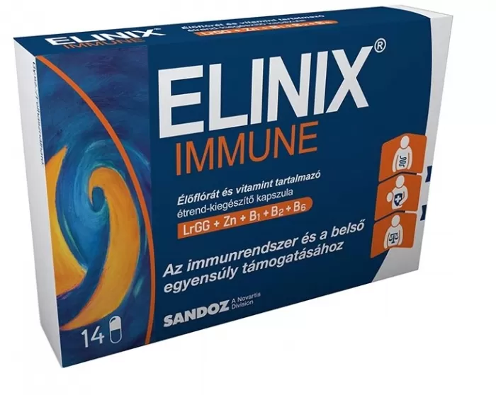 Mikszáth Gyógyszertár - Elinix immune étrendkiegészítő kapszula 14x