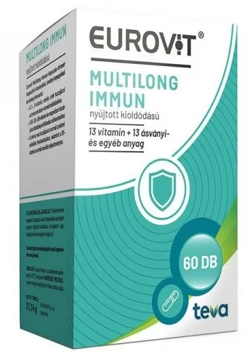 Mikszáth Gyógyszertár - Eurovit multilong immun kapszula 60x