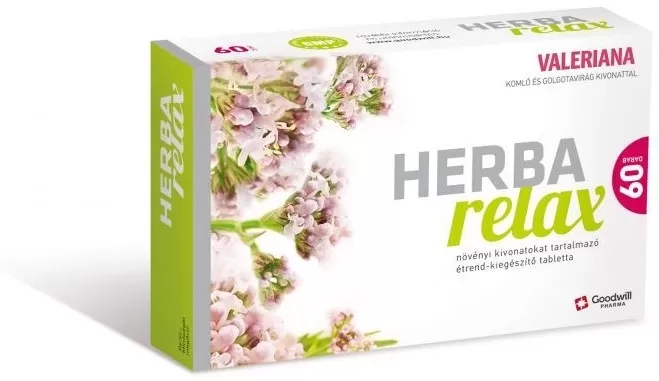 Mikszáth Gyógyszertár - Goodwill herba relax növényi kivonat tabletta  60x