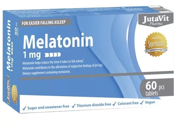 Mikszáth Gyógyszertár - Jutavit melatonin 1mg tabletta 60x