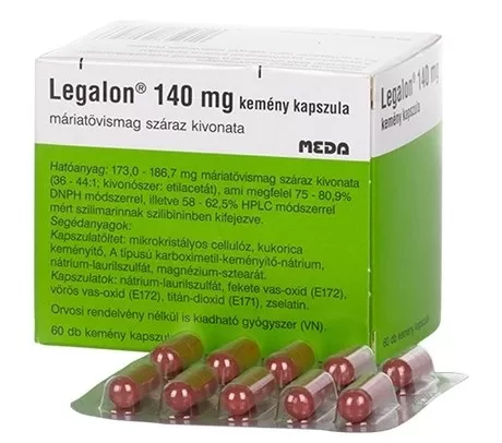 Mikszáth Gyógyszertár - Legalon 140 mg kemény kapszula  60x