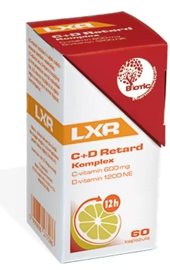 Mikszáth Gyógyszertár - Lxr c+d retard komplex kapszula 60x