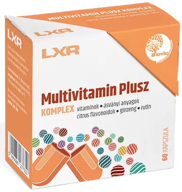 Mikszáth Gyógyszertár - Lxr multivitamin plusz komplex kapszula  60x