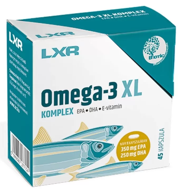 Mikszáth Gyógyszertár - Lxr omega-3 xl komplex kapszula 45x