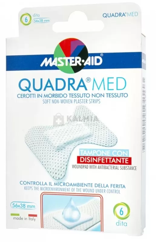 Mikszáth Gyógyszertár - Master-aid quadra med strip speciális 6x