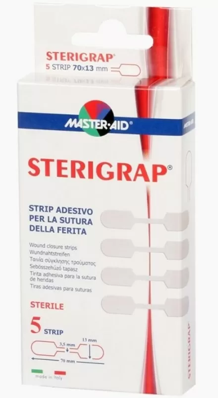 Mikszáth Gyógyszertár - Master-aid sterigrap sebtapasz 70x13/3.5mm 5x