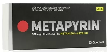 Mikszáth Gyógyszertár - Metapyrin 500mg filmtabletta 20x
