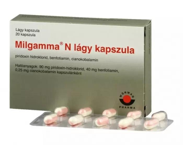 Mikszáth Gyógyszertár - Milgamma n lágy kapszula   20x