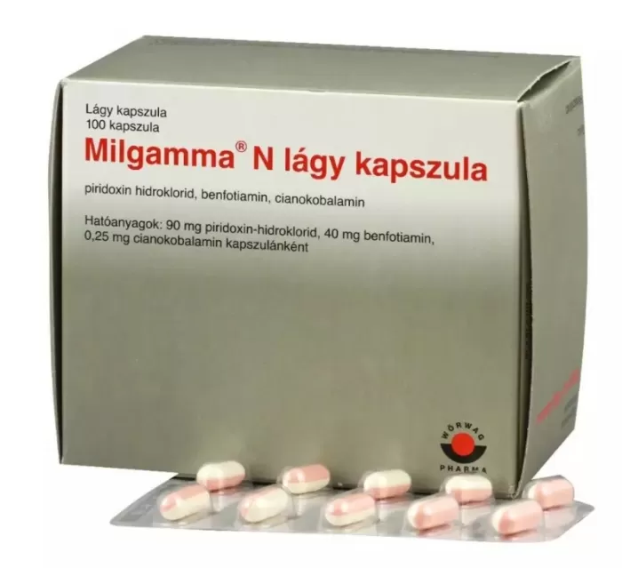 Mikszáth Gyógyszertár - Milgamma n lágy kapszula  100x