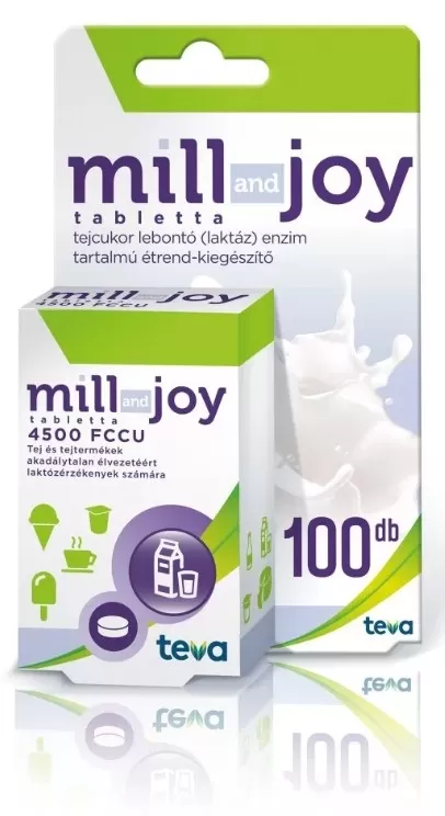 Mikszáth Gyógyszertár - Millandjoy laktaz enzim étrendkiegészítő tabletta 100x