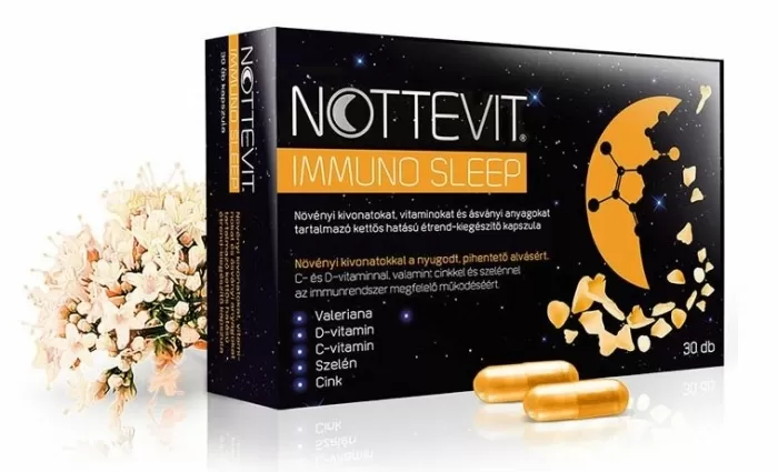 Mikszáth Gyógyszertár - Nottevit immuno sleep kapszula 30x