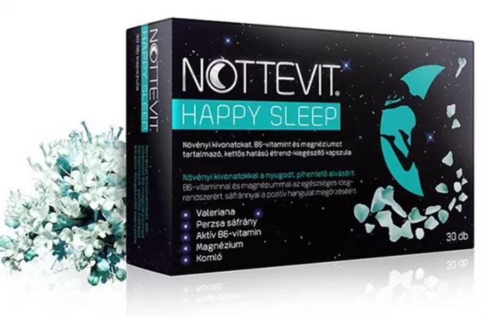 Mikszáth Gyógyszertár - Nottevit happy sleep kapszula 30x