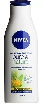 Mikszáth Gyógyszertár - Nivea pure & natural testápoló tej 250ml