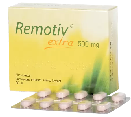 Mikszáth Gyógyszertár - Remotiv extra 500mg filmtabletta  30x
