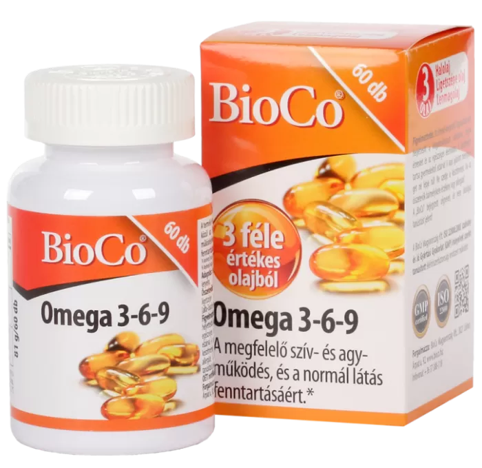 Mikszáth Gyógyszertár - Bioco omega-3,6,9 lágyzselatin kapszula 60x