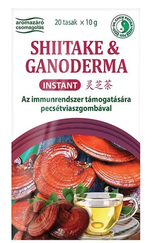 Mikszáth Gyógyszertár - Dr chen shitake-ganoderma instant tea 20x