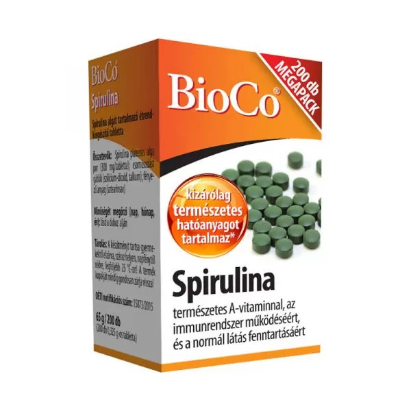 Mikszáth Gyógyszertár - Bioco spirulina tabletta 200x