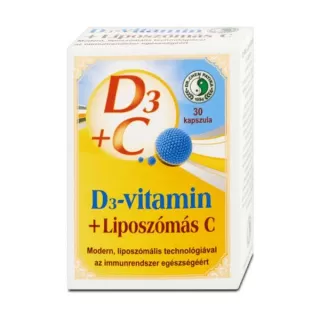 Mikszáth Gyógyszertár - Dr chen d3-max liposzómás c-vitamin kapszula  30x