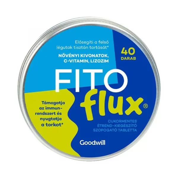 Mikszáth Gyógyszertár - Goodwill fitoflux tabletta 40x