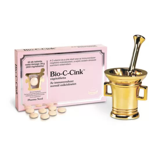 Mikszáth Gyógyszertár - Pharmanord bio-c-cink tabletta 60x