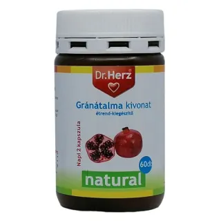 Mikszáth Gyógyszertár - Dr herz gránátalma kapszula 60x